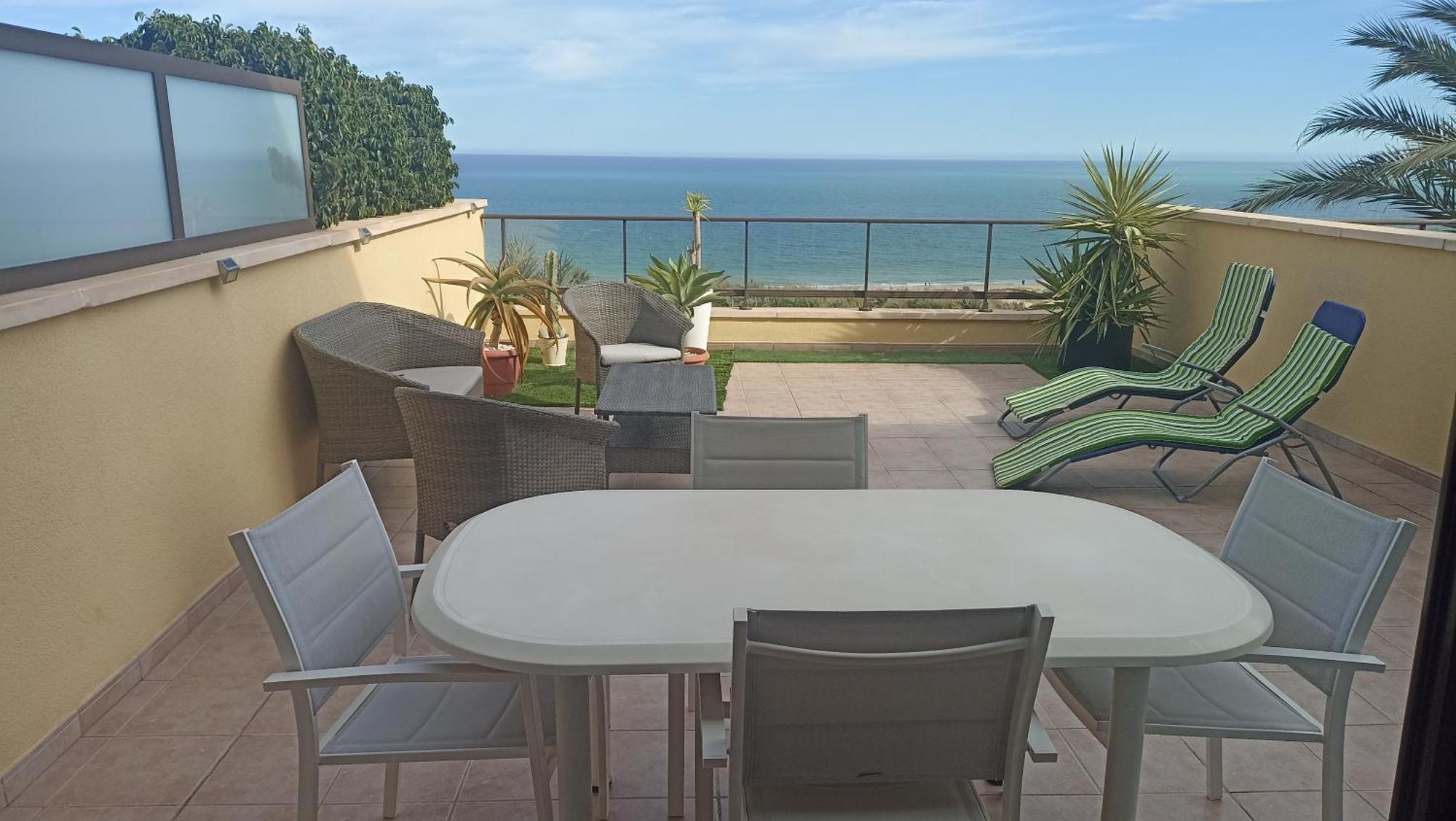 Bungalow En Primera Linea Del Mar Arenales del Sol Extérieur photo